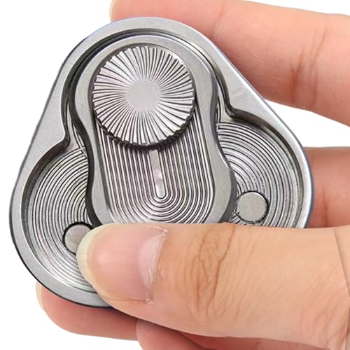 zjhukfmc Metall Fidget Schieber,Drehbare s-Schieber | Stressabbau Sensorik Spiel Für Konzentration Büro Reise Wartezimmer Schule von zjhukfmc