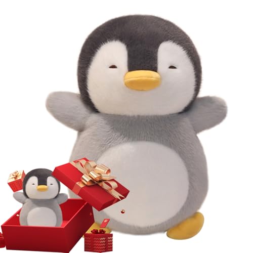 zjhukfmc Sanft Atmendes Kuscheltier - Flauschiges Pinguin Spielzeug Mit Atembewegung - Baby Schlafbegleiter Beruhigungspuppe Für Familienentspannung Kinderzimmer Tägliche Nutzung Schlafzimmer zjhukfmc Sanft Atmendes Kuscheltier - Flauschiges Pinguin Spielzeug Mit Atembewegung - Baby Schlafbegleiter Beruhigungspuppe Für Familienentspannung Kinderzimmer Tägliche Nutzung Schlafzimmer von zjhukfmc