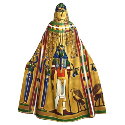zkyfll Ancient Egypt Tribe Series Print Damen Herren Erwachsene Länge Kapuzenumhang Umhang mit Kapuze Halloween Cosplay Kostüme zkyfll Ancient Egypt Tribe Series Print Damen Herren Erwachsene Länge Kapuzenumhang Umhang mit Kapuze Halloween Cosplay Kostüme von zkyfll