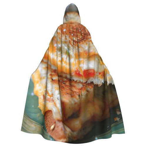 zkyfll Cheese Sandwiches Print Damen Herren Erwachsene Länge Kapuzenumhang Umhang mit Kapuze Halloween Cosplay Kostüme zkyfll Cheese Sandwiches Print Damen Herren Erwachsene Länge Kapuzenumhang Umhang mit Kapuze Halloween Cosplay Kostüme von zkyfll