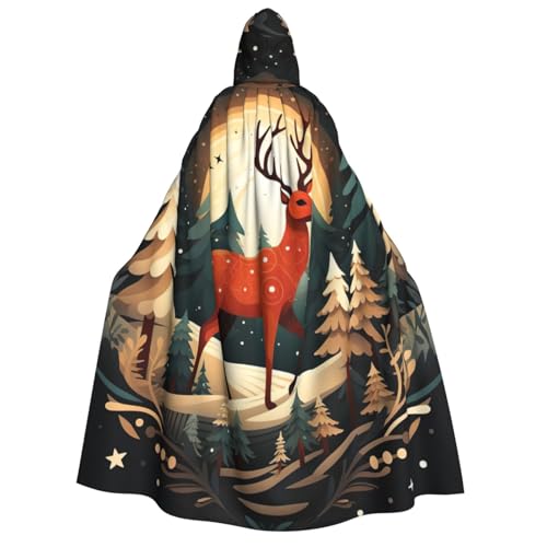 zkyfll Kapuzenumhang mit Aufschrift "Merry Christmas", groß, für Damen und Herren, Erwachsenenlänge, mit Kapuze, Halloween-Cosplay-Kostüme zkyfll Kapuzenumhang mit Aufschrift "Merry Christmas", groß, für Damen und Herren, Erwachsenenlänge, mit Kapuze, Halloween-Cosplay-Kostüme von zkyfll