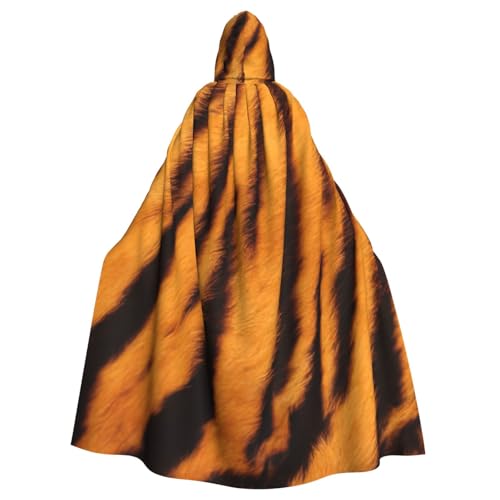 zkyfll Kapuzenumhang mit Tigerstreifenmuster, für Damen und Herren, Erwachsene, mit Kapuze, Halloween, Cosplay-Kostüme zkyfll Kapuzenumhang mit Tigerstreifenmuster, für Damen und Herren, Erwachsene, mit Kapuze, Halloween, Cosplay-Kostüme von zkyfll