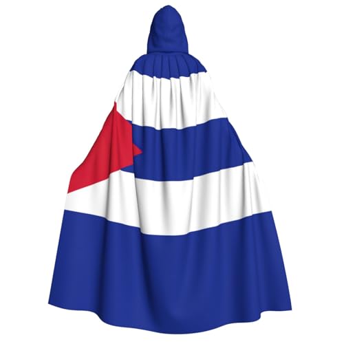 zkyfll Kapuzenumhang mit kubanischer Flagge, groß, für Damen und Herren, Erwachsenenlänge, mit Kapuze, Halloween, Cosplay-Kostüme zkyfll Kapuzenumhang mit kubanischer Flagge, groß, für Damen und Herren, Erwachsenenlänge, mit Kapuze, Halloween, Cosplay-Kostüme von zkyfll