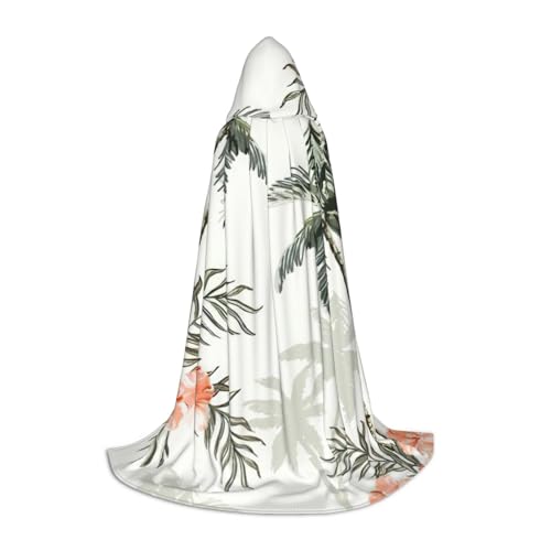 zkyfll Kapuzenumhang mit tropischem Palmenaufdruck, klein, Halloween-Kostüm, Halloween, Cosplay, Hexe, Robe, Umhang zkyfll Kapuzenumhang mit tropischem Palmenaufdruck, klein, Halloween-Kostüm, Halloween, Cosplay, Hexe, Robe, Umhang von zkyfll