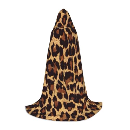 zkyfll Leopardenmuster, kleiner Kapuzenumhang, Halloween-Kostüm, Halloween, Cosplay, Hexe, Umhang zkyfll Leopardenmuster, kleiner Kapuzenumhang, Halloween-Kostüm, Halloween, Cosplay, Hexe, Umhang von zkyfll