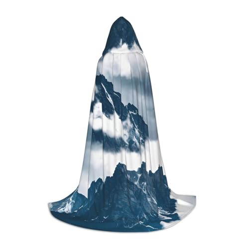 zkyfll Umhang, Motiv: Landschaft mit Bergen und Wolken, klein, mit Kapuze, Halloween-Kostüm, Halloween, Cosplay, Hexe, Umhang zkyfll Umhang, Motiv: Landschaft mit Bergen und Wolken, klein, mit Kapuze, Halloween-Kostüm, Halloween, Cosplay, Hexe, Umhang von zkyfll