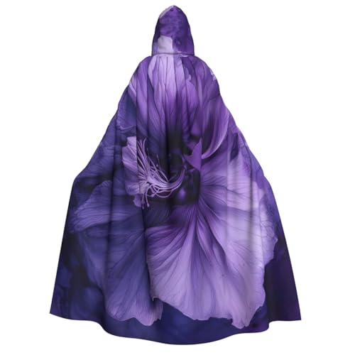 zkyfll Umhang mit Kapuze, für Damen, Herren, Erwachsene, mit Kapuze, für Halloween, Cosplay-Kostüme, Violett zkyfll Umhang mit Kapuze, für Damen, Herren, Erwachsene, mit Kapuze, für Halloween, Cosplay-Kostüme, Violett von zkyfll