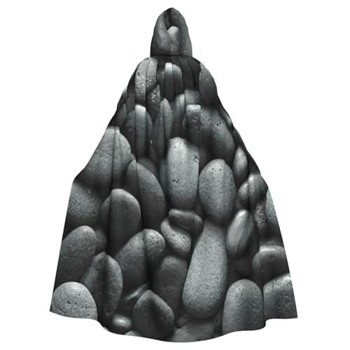 zkyfll Umhang mit Kapuze für Damen, Herren, Erwachsene, mit Kapuze, für Halloween, Cosplay-Kostüme, Schwarz zkyfll Umhang mit Kapuze für Damen, Herren, Erwachsene, mit Kapuze, für Halloween, Cosplay-Kostüme, Schwarz von zkyfll