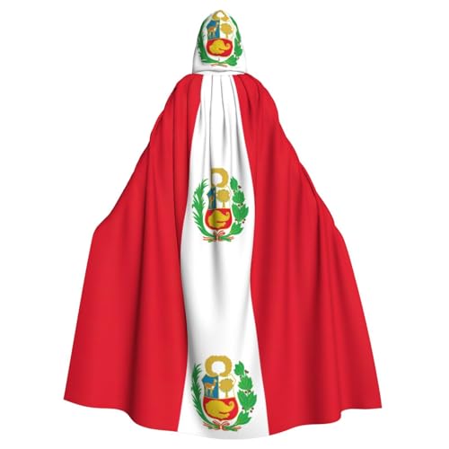 zkyfll Umhang mit Kapuze für Damen und Herren, Erwachsenenlänge, mit Kapuze, für Halloween, Cosplay-Kostüme zkyfll Umhang mit Kapuze für Damen und Herren, Erwachsenenlänge, mit Kapuze, für Halloween, Cosplay-Kostüme von zkyfll