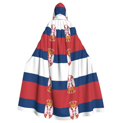 zkyfll Umhang mit Kapuze für Damen und Herren, Erwachsenenlänge, mit Kapuze, für Halloween, Cosplay-Kostüme zkyfll Umhang mit Kapuze für Damen und Herren, Erwachsenenlänge, mit Kapuze, für Halloween, Cosplay-Kostüme von zkyfll