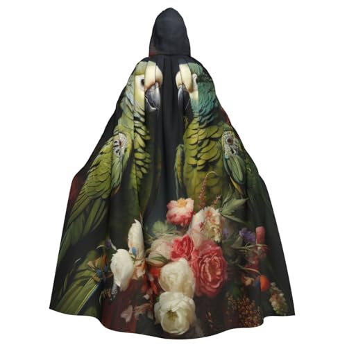 zkyfll Umhang mit Kapuze für Paare, Papageien, Olivendruck, Damen, Herren, Erwachsene, Länge, mit Kapuze, Halloween, Cosplay-Kostüme zkyfll Umhang mit Kapuze für Paare, Papageien, Olivendruck, Damen, Herren, Erwachsene, Länge, mit Kapuze, Halloween, Cosplay-Kostüme von zkyfll