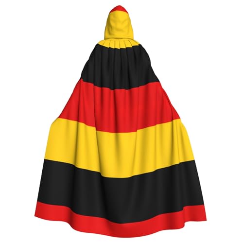 zkyfll Umhang mit Kapuze und Kapuze, Motiv: Deutsche Flagge, für Damen, Herren, Erwachsene, für Halloween, Cosplay-Kostüme zkyfll Umhang mit Kapuze und Kapuze, Motiv: Deutsche Flagge, für Damen, Herren, Erwachsene, für Halloween, Cosplay-Kostüme von zkyfll