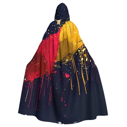 zkyfll Venezuela-Flagge für Damen und Herren, Erwachsenenlänge, Kapuzenumhang mit Kapuze, Halloween-Cosplay-Kostüme zkyfll Venezuela-Flagge für Damen und Herren, Erwachsenenlänge, Kapuzenumhang mit Kapuze, Halloween-Cosplay-Kostüme von zkyfll