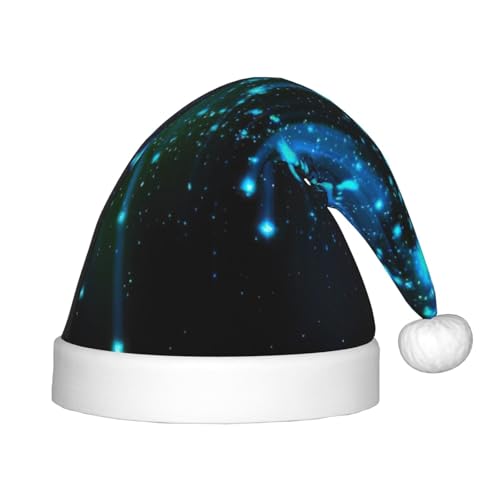 zkyfll Weihnachtsmann-Hut mit Sternen bedruckt, kleine Größe, Weihnachtsgeschenke, lustiger Weihnachtshut, Partyhut zkyfll Weihnachtsmann-Hut mit Sternen bedruckt, kleine Größe, Weihnachtsgeschenke, lustiger Weihnachtshut, Partyhut von zkyfll