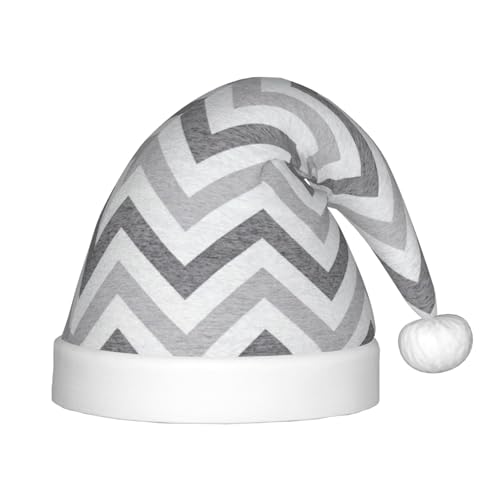 zkyfll Weihnachtsmann-Hut mit grauem Streifenmuster, kleine Größe, Weihnachtsgeschenke, lustiger Weihnachtshut, Partyhut zkyfll Weihnachtsmann-Hut mit grauem Streifenmuster, kleine Größe, Weihnachtsgeschenke, lustiger Weihnachtshut, Partyhut von zkyfll