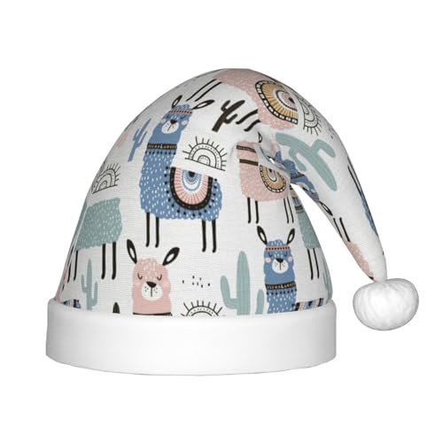 zkyfll Weihnachtsmann-Hut mit tropischem Kaktusmuster, klein, Weihnachtsgeschenk, lustiger Weihnachtshut, Partyhut zkyfll Weihnachtsmann-Hut mit tropischem Kaktusmuster, klein, Weihnachtsgeschenk, lustiger Weihnachtshut, Partyhut von zkyfll