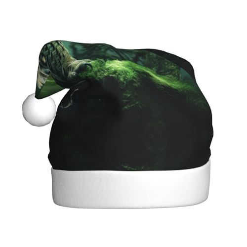 zkyfll Weihnachtsmütze mit Eulen-Motiv, Plüsch, lustig, für Erwachsene, Weihnachtsfeier zkyfll Weihnachtsmütze mit Eulen-Motiv, Plüsch, lustig, für Erwachsene, Weihnachtsfeier von zkyfll