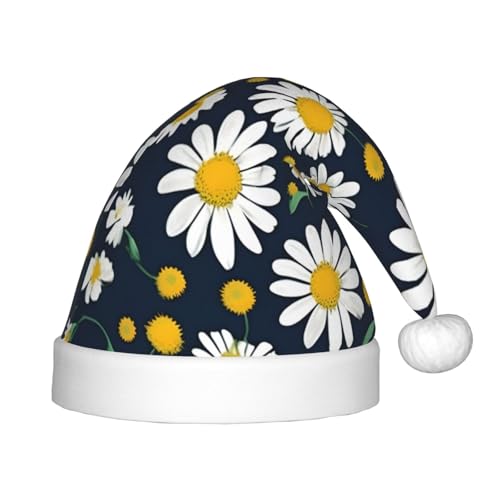 zkyfll Weihnachtsmütze mit Gänseblümchen-Motiv, kleine Größe, Weihnachtsgeschenke, Plüsch, lustige Weihnachtsmütze, Party zkyfll Weihnachtsmütze mit Gänseblümchen-Motiv, kleine Größe, Weihnachtsgeschenke, Plüsch, lustige Weihnachtsmütze, Party von zkyfll