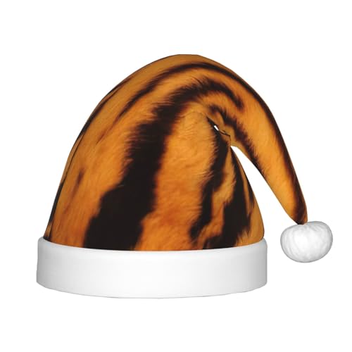 zkyfll Weihnachtsmütze mit Tiger-Streifenmuster, kleine Größe, Weihnachtsgeschenke, Plüsch, lustige Weihnachtsmütze, Party zkyfll Weihnachtsmütze mit Tiger-Streifenmuster, kleine Größe, Weihnachtsgeschenke, Plüsch, lustige Weihnachtsmütze, Party von zkyfll