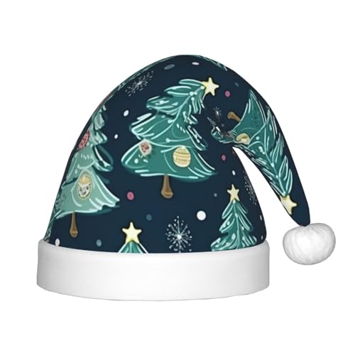zkyfll Weihnachtsmütze mit Weihnachtsbaumkugeln, Sternen, kleine Größe, Weihnachtsgeschenke, Plüsch, lustige Weihnachtsmütze, Party zkyfll Weihnachtsmütze mit Weihnachtsbaumkugeln, Sternen, kleine Größe, Weihnachtsgeschenke, Plüsch, lustige Weihnachtsmütze, Party von zkyfll