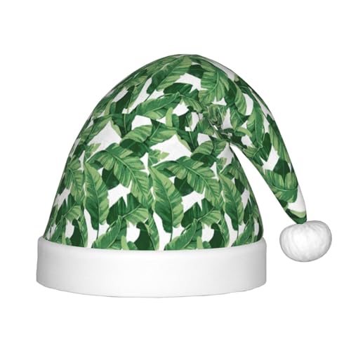 zkyfll Weihnachtsmütze mit niedlichem grünen Palmenblättern, kleine Größe, Weihnachtsgeschenke, Plüsch, lustige Weihnachtsmütze, Party zkyfll Weihnachtsmütze mit niedlichem grünen Palmenblättern, kleine Größe, Weihnachtsgeschenke, Plüsch, lustige Weihnachtsmütze, Party von zkyfll
