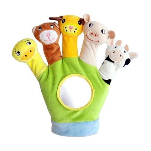 znutc Handpuppe für Kinder,Plüsch-Handpuppe - Theateraufführungen Spielzeug - Interaktives Lernspielzeug, 5 Tierdesigns, Handpuppenhandschuhe für fantasievolles Rollenspiel znutc Handpuppe für Kinder,Plüsch-Handpuppe - Theateraufführungen Spielzeug - Interaktives Lernspielzeug, 5 Tierdesigns, Handpuppenhandschuhe für fantasievolles Rollenspiel von znutc