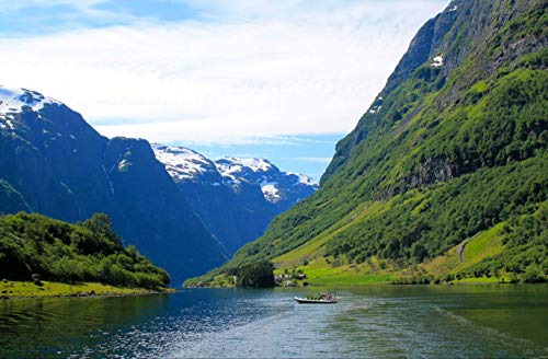 Natur - Norwegen, 1000 Teile im hochwertigen Karton, Puzzleteile im wiederverschließbaren Beutel. 26x38CM von znwrr
