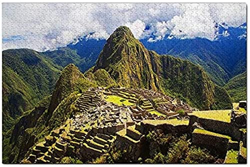 Peru Machu Picchu Puzzle für Erwachsene, 1000 Teile, papierartiges Reisegeschenk, Souvenir, 50 x 70 cm von znwrr