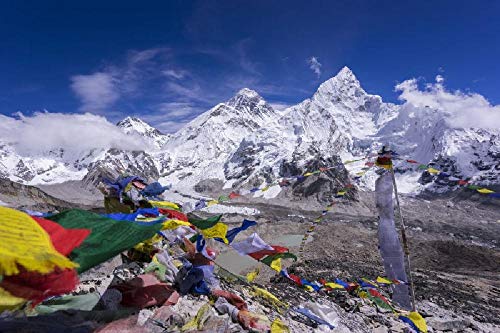 Puzzle 2000 Teile, iq Puzzler Pro, Puzzlematte, Puzzle, Puzzle 2000 Teile, Geschicklichkeitsspiel für Erwachsene für die ganze Familie, Mount Everest 70x100CM von znwrr