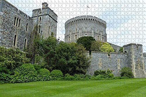 Puzzle für Erwachsene, Großbritannien, England, Windsor Castle, 1000 Teile, Reisesouvenir, 50 x 70 cm von znwrr
