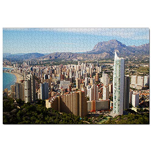 Spanien Benidorm Puzzle 1000 Teile Spielkunstwerk Reisesouvenir   38x52CM von znwrr