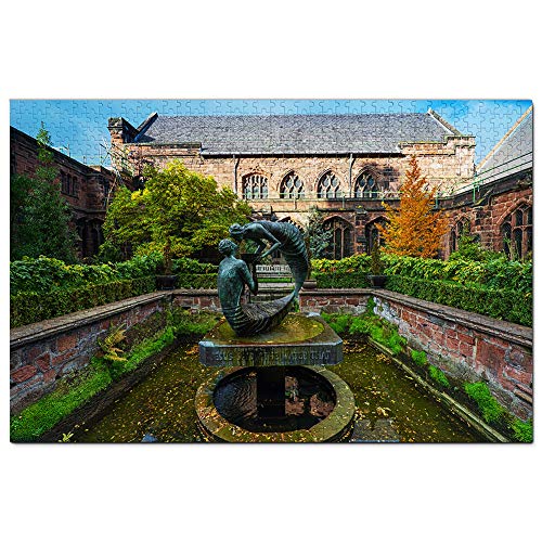 UK England Chester Cathedral Puzzle, 1000 Teile, Spielkunstwerk, Reisesouvenir, 50 x 70 cm von znwrr