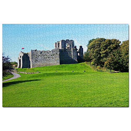 UK England Oystermouth Castle Swansea Puzzle 1000 Teile Spielkunstwerk Reisesouvenir 50x70CM von znwrr