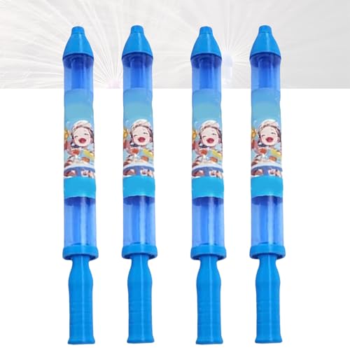 Firework Water Gun, Romantic Firework Style Water Spray Toy for Couples, High Pressure Pull-Out Sprinkler for Pool Party, Backyard Games, Family Fun (Blue) von zoocco