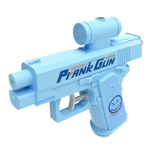 Prank Water Gun, Shoots Back at User for Hilarious Surprise, Two-Way Trick Water Gun for Parties, School, Office Fun, Summer Gag Toy for Teens & Adults (Blue) von zoocco