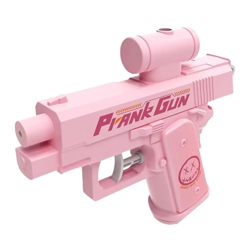Prank Water Gun, Shoots Back at User for Hilarious Surprise, Two-Way Trick Water Gun for Parties, School, Office Fun, Summer Gag Toy for Teens & Adults (Pink) von zoocco