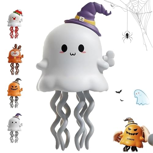 zoocco Spooky Magical Mini Dancing Ghost for Christmas, 3D Creative Twisting Clockwork Slide Boost Kids Creativity & Imagination (Ghost) von zoocco