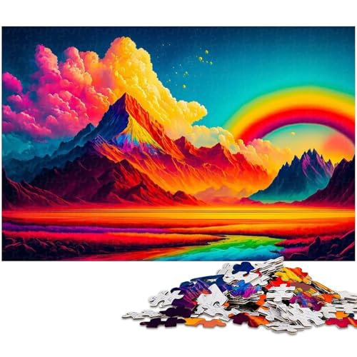 1000 teiliges Puzzle „Dreamscape für Erwachsene Papierpuzzle anspruchsvolles Spiel (Größe 38 x 26 cm) von zouxangzz