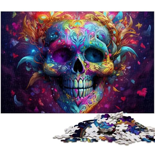 1000 teiliges Puzzle „Regenbogen Fußball Puzzle für Erwachsene Holzpuzzle anspruchsvolles Spiel (Größe 75 x 50 cm) von zouxangzz