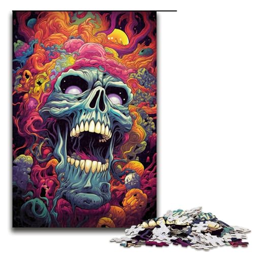 1000 teiliges Puzzle Bunte Fantasy Monster Holzpuzzle Lernspiele Heimdekoration 75 x 50 cm 1000 teiliges Puzzle Bunte Fantasy Monster Holzpuzzle Lernspiele Heimdekoration 75 x 50 cm von zouxangzz