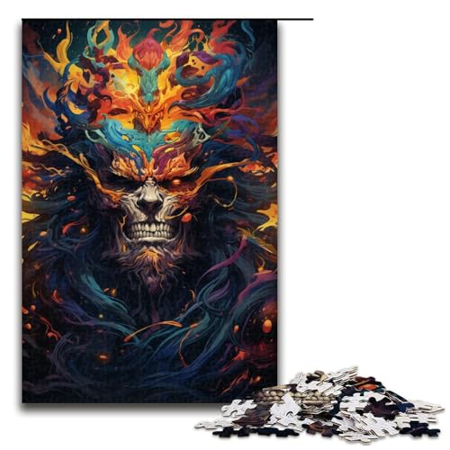 1000 teiliges Puzzle Bunte Psychedelia der Wilden Krieger Holzpuzzle Lernspiele Heimdekoration 75 x 50 cm 1000 teiliges Puzzle Bunte Psychedelia der Wilden Krieger Holzpuzzle Lernspiele Heimdekoration 75 x 50 cm von zouxangzz