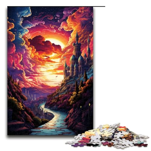 1000 teiliges Puzzle Bunte Psychedelia in Salzburg für Erwachsene Holzpuzzle anspruchsvolles Spiel 75 x 50 cm 1000 teiliges Puzzle Bunte Psychedelia in Salzburg für Erwachsene Holzpuzzle anspruchsvolles Spiel 75 x 50 cm von zouxangzz