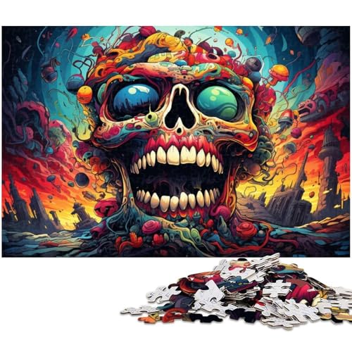 1000 teiliges Puzzle Fantasy Monster Puzzle für Erwachsene Papierpuzzle tolle Geschenke zu Weihnachten 1000 Teile (38 x 26 cm) von zouxangzz