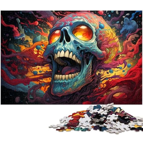1000 teiliges Puzzle Farbkunst der Malerei Puzzles für Erwachsene Holzpuzzle für Sommerliebhaber 1000 PCS (75 x 50 cm) von zouxangzz