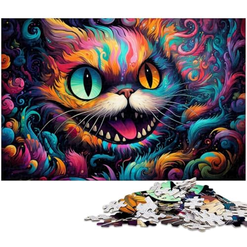 1000 teiliges Puzzle Ragdoll Katzenaugen Puzzle für Erwachsene Holzpuzzle anspruchsvolles Spiel 1000 Teile (75 x 50 cm) von zouxangzz