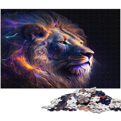 1000 teiliges Puzzle Tiere Puzzle für Erwachsene Papierpuzzle anspruchsvolles Spiel 1000 Teile (38 x 26 cm) von zouxangzz