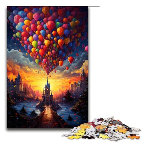 1000 teiliges Puzzle bunt mit Ballonmotiv Puzzle für Erwachsene Holzpuzzle Familienspiele 75 x 50 cm 1000 teiliges Puzzle bunt mit Ballonmotiv Puzzle für Erwachsene Holzpuzzle Familienspiele 75 x 50 cm von zouxangzz