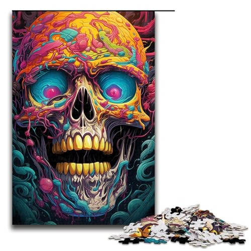 1000 teiliges Puzzle farbenfrohe Psychedelia der Mutantenkrieger Puzzle für Erwachsene und Kinder Holzpuzzle pädagogisches Spielzeug zum Stressabbau 75 x 50 cm 1000 teiliges Puzzle farbenfrohe Psychedelia der Mutantenkrieger Puzzle für Erwachsene und Kinder Holzpuzzle pädagogisches Spielzeug zum Stressabbau 75 x 50 cm von zouxangzz