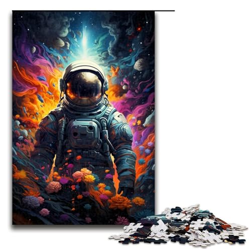 1000 teiliges Puzzle farbenfrohe Psychedelia für Weltraum Astronauten Puzzle für Erwachsene Holzpuzzle anspruchsvolles Spiel 75 x 50 cm 1000 teiliges Puzzle farbenfrohe Psychedelia für Weltraum Astronauten Puzzle für Erwachsene Holzpuzzle anspruchsvolles Spiel 75 x 50 cm von zouxangzz