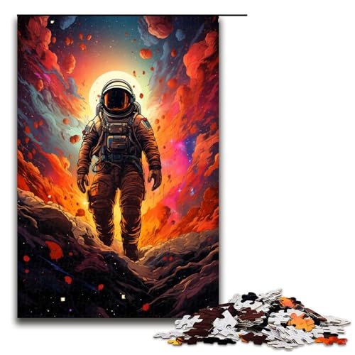 1000 teiliges Puzzle farbenfrohe Psychedelia für Weltraum Astronauten Puzzle für Erwachsene Holzpuzzle anspruchsvolles Spiel 75 x 50 cm 1000 teiliges Puzzle farbenfrohe Psychedelia für Weltraum Astronauten Puzzle für Erwachsene Holzpuzzle anspruchsvolles Spiel 75 x 50 cm von zouxangzz